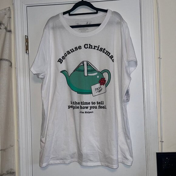 Torrid Size 3 The Office Classic Fit Cotton Crew T-Shirt NWT Christmas - Picture 5 of 8